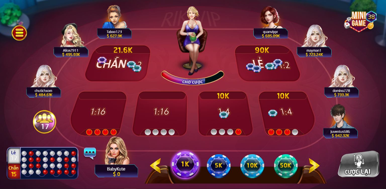 Giao diện game bắt mắt và hấp dẫn